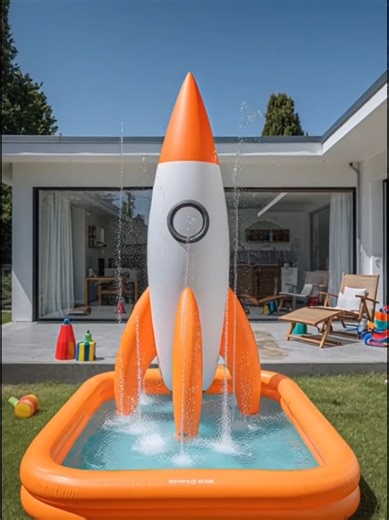 Creative Water Rocket Ideas for Your Giant Pool
