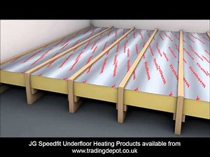 Installing the JG Speedfit Spreader Plate Underfloor Heating System