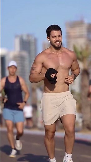 Built Like a Beast – Muscular Man with a Huge Chest Takes Over the Road -Wilson Ary #aesthetic