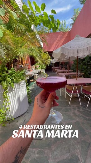 4 RESTAURANTES EN SANTA MARTA, guárdalo, te servirá, en los comentarios te dejamos los arrobas. #ViajesConSabor #SaborEnLaMesa @aguaderio_smr @casamagdalena_smr @sietemaresco @restauranteyarepasylya