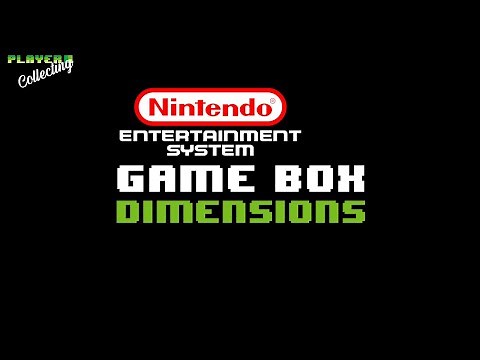 [INFO] Nintendo Entertainment System (NES) Game Box Dimensions