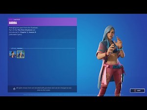 Jack And I Do A Mini-Review Of The Sierra Skin Preview In Game (Fortnite November Crew Pack)