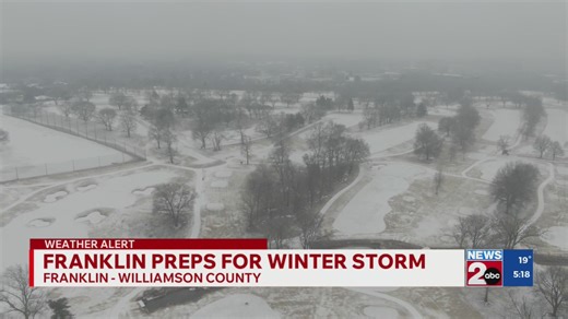 Franklin, TN prepares for winter storm