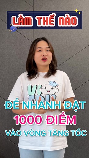 Làm nào được nghìn điểm để vào vòng Tăng tốc #thachdauanhtai, dễ lắm dzô đây tui chỉ choo