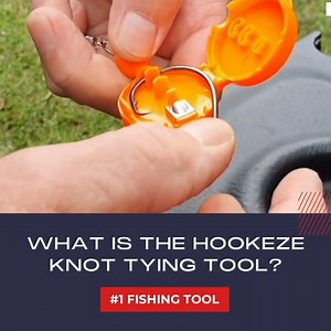 💬 What is HookEze? Transform the way you tie knots with the HookEze Knot Tying Tool! This innovative tool helps you tie strong knots quickly and easily, so you can spend more time fishing and less time struggling with complicated knots. By using the HookEze, you'll increase your chances of catching more fish, as your knots will be more secure and reliable. 🐟 Don't let difficult knots hold you back – upgrade your fishing game with the HookEze Knot Tying Tool. USA www.hookeze.com AUS www.hookeze