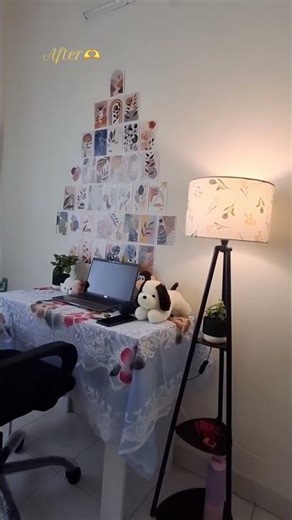 my workdesk makeover❤️ #wfhsetup