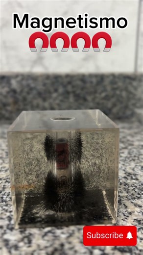 Campo magnético 🧲 #sidocientista #engineer #universo