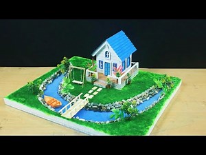How to Make a House with Thermocol with dimension