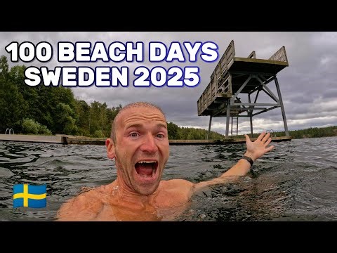 Celebrating 100 Beach Days in Sweden 2025 😎