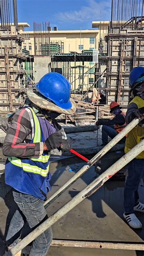 Check vertical column after pouring concrete #shorts #construction #building #civilengineering