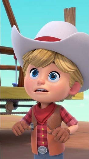😅 ¡Quedarse atrapado en un acantilado! | Dino Ranch Español | Dibujos Animados para Niños