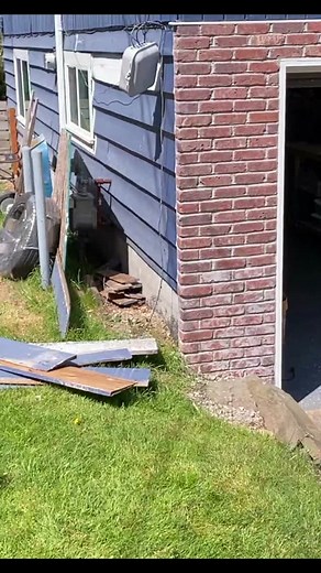 DIY Trash Screen! #diy #alwaysbuilding #learnontiktok #homeimprovement #garbagecan