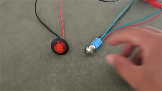 Watch 12mm LED Latching Push Button Switch on Amazon Live