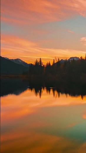 Banff National Park Sunset Time Lapse - Vermillion Lakes