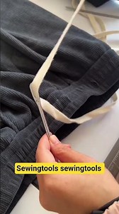 "Sewing" "Drawstring Threading Tool" "Working in a Garment Factory"