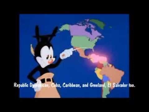 Animaniacs - The Nations of the World (With lyrics)