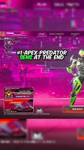 Holding #1 this season | #apex #apexlegends #apexlegendsclips #apexclips