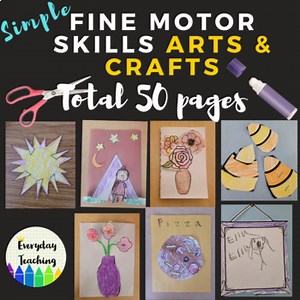 Simple Arts and Crafts Activities Ideas for Special Education