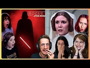 Darth Vader Hallway & Princess Leia Reveal 😲 Rogue One: A Star Wars Story Movie Reaction Compilation