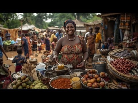 A Cozy Day In An African Village| Traditional Rustic Food and Relaxing Everyday Life