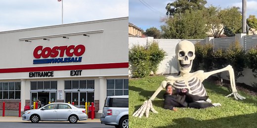 Costco’s Giant Skeleton Is Back and People Are Already Flipping Out