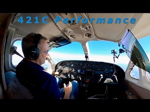 Cessna 421C Ferry & Performance Review