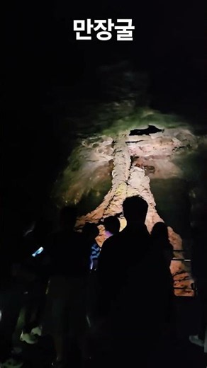 만장굴 세계적인 규모의 용암동굴 유네스코 세계자연유산 세계지질공원 대한민국의 천연기념물 #shorts #여행 #제주 #명소 #travel #korea #jeju