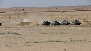 BRIGHT STAR 25 Tanks and Armored Vehicle Shooting Range