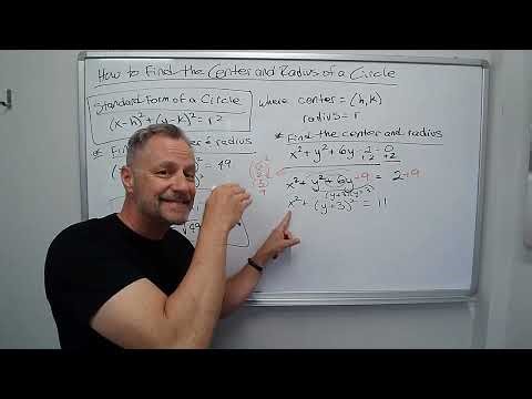 How to Find the Center and Radius of a Circle