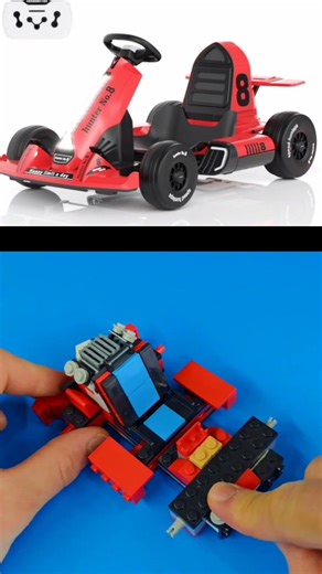 Real Carting Car VS LEGO Carting Car 🚗