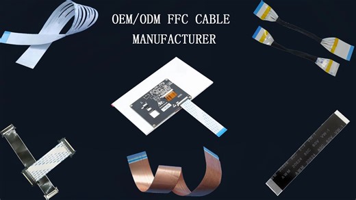 Housing Connector Ffc Cables Wenxin E229188 E230343 Awm 20624 80C 60V Vw-1  Ribbon Cable 8 17 24 33 Pin