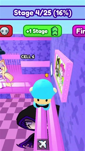 ✨ GACHA LIFE'S PRISON RUN OBBY #roblox #escape #shorts