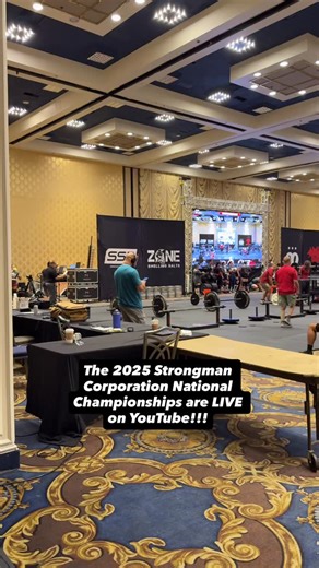 The 2025 Strongman Corporation National Championships are LIVE on YouTube!!! Tune in now and cheer on your favorite competitor and see who our new national champion will be!!! Today and tomorrow starting at 9am PST!!! Have a great weekend and stay STRONG! | Strongman Corporation