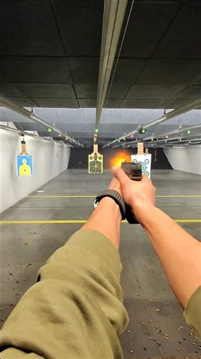 Skill or luck? Be honest 👇 #Walther #pdp #shooting #edc #training #pov