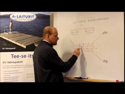 Laiturin rakentaminen