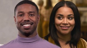 Michael B. Jordan told ET how he helped Lauren London get back into acting for their new movie 'Without Remorse' after the loss of her longtime partner, Nipsey Hussle. | Entertainment Tonight