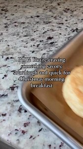 Sourdough Biscuits with Sourdough Sausage Gravy 🤍You read that right! Sourdough starter not only brings the most delicious flavor to my flaky and buttery sourdough biscuits, but it can also make a tasty sausage gravy! A sourdough starter is a fabulous thickening agent - so skip the roux, and instead use your starter or discard to help you make the most comforting sausage gravy. Packed with salty sausage, pile this gravy high on top of those flaky biscuits for a super quick and filling breakfast