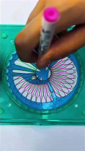 The Most Hypnotic Pattern You'll See Today#spirograph #satisfying #asmr #viralasmr
