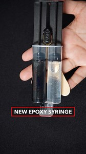 THE WAIT IS OVER!  Introducing the new Black Syringe from Fusion Epoxy! ⏳ 5 MINUTES AND DONE... NO MORE WAITING! The new hashtag#FusionEpoxy Black Syringe is here to change the game.  Maximum adhesion ⏱️ Dries in record time ️ Unmatched strength and quality  Put it to the test and push the limits of durability! #new #product #epoxy | Fusion Epoxy United States | Facebook