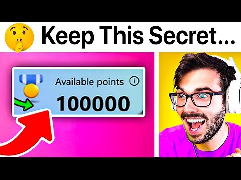 FREE Microsoft Rewards Points Glitch - 100K+ Points in 2 Minutes!