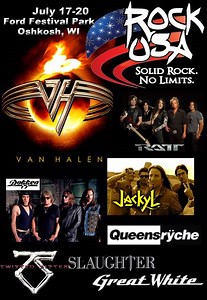 Video: VAN HALEN Performs At ROCK USA Festival In Wisconsin
