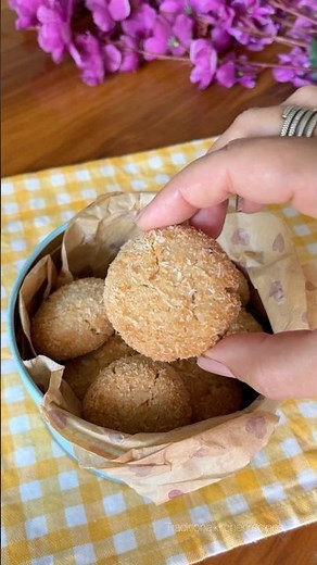 Wheat flour coconut cookies | Bakery style cookies #food #recipe #foodie #cooking #coconutcookies