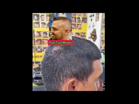 Flat Top Haircut for Men 2026 | Clean & Stylish Barbershop Transformation 💈🔥 #barberram