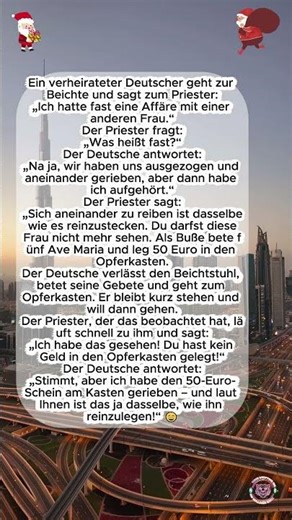 Wenn Logik stärker ist als die Beichte