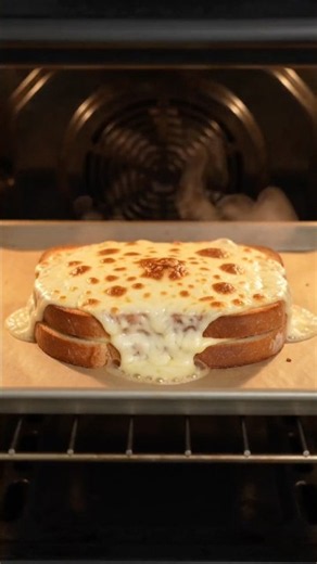 🤯🧀 This French Croque Monsieur Is EXTRA CHEESY! 🔥🥪