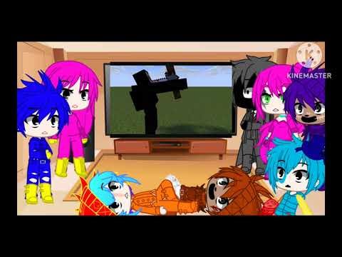 Poppy playtime react to jason voorhees vs seedeater