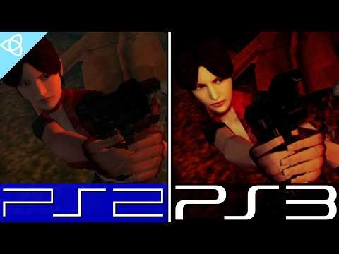 Resident Evil - Code: Veronica X - PS2 vs. PS3 | Side by Side