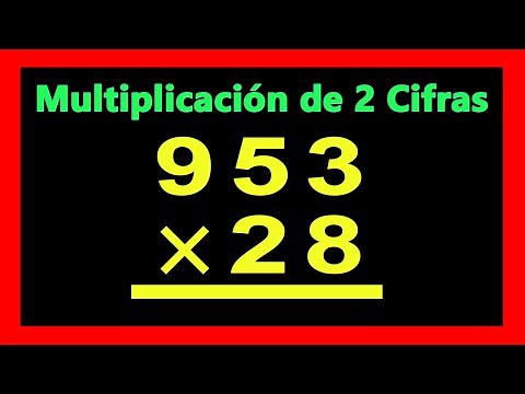 ✅👉 Como multiplicar por 2 digitos