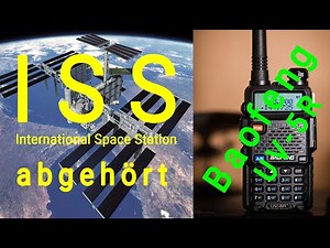 Listening to the ISS with the BAOFENG UV-5R is easy