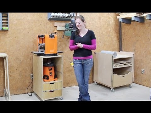 Mobile Planer Stand Cart You Can Build Fast